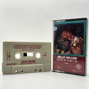 Willie Nelson Willie Or Wont He Cassette 1983 Allegiance CV 5005